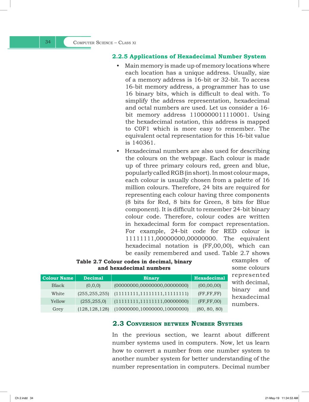 Cbse Class Computer Science Chapter Encoding Schemes And Number Hot Sex Picture