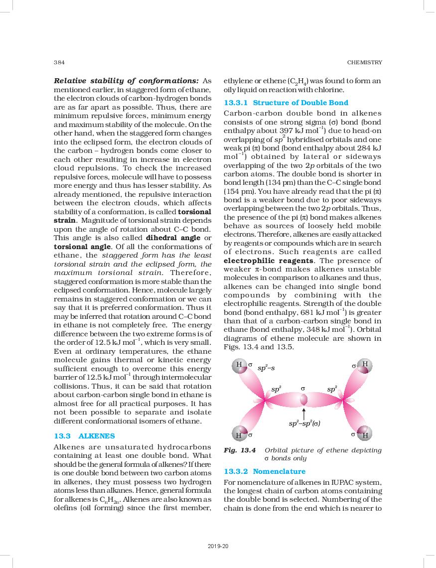 NCERT Book Class 11 Chemistry Chapter 13 Hydrocarbons