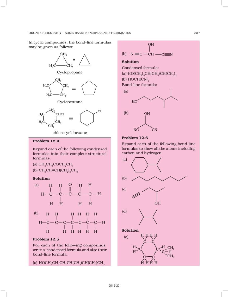 UP Board Book Class 11 Chemistry Chapter 12 Organic Chemistry Some