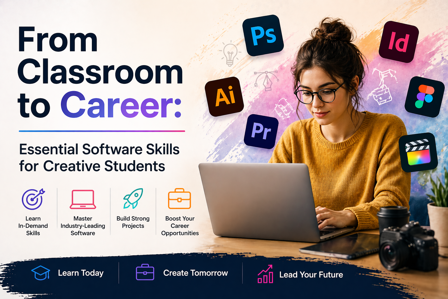 From Classroom to Career: Essential Software Skills for Creative Students