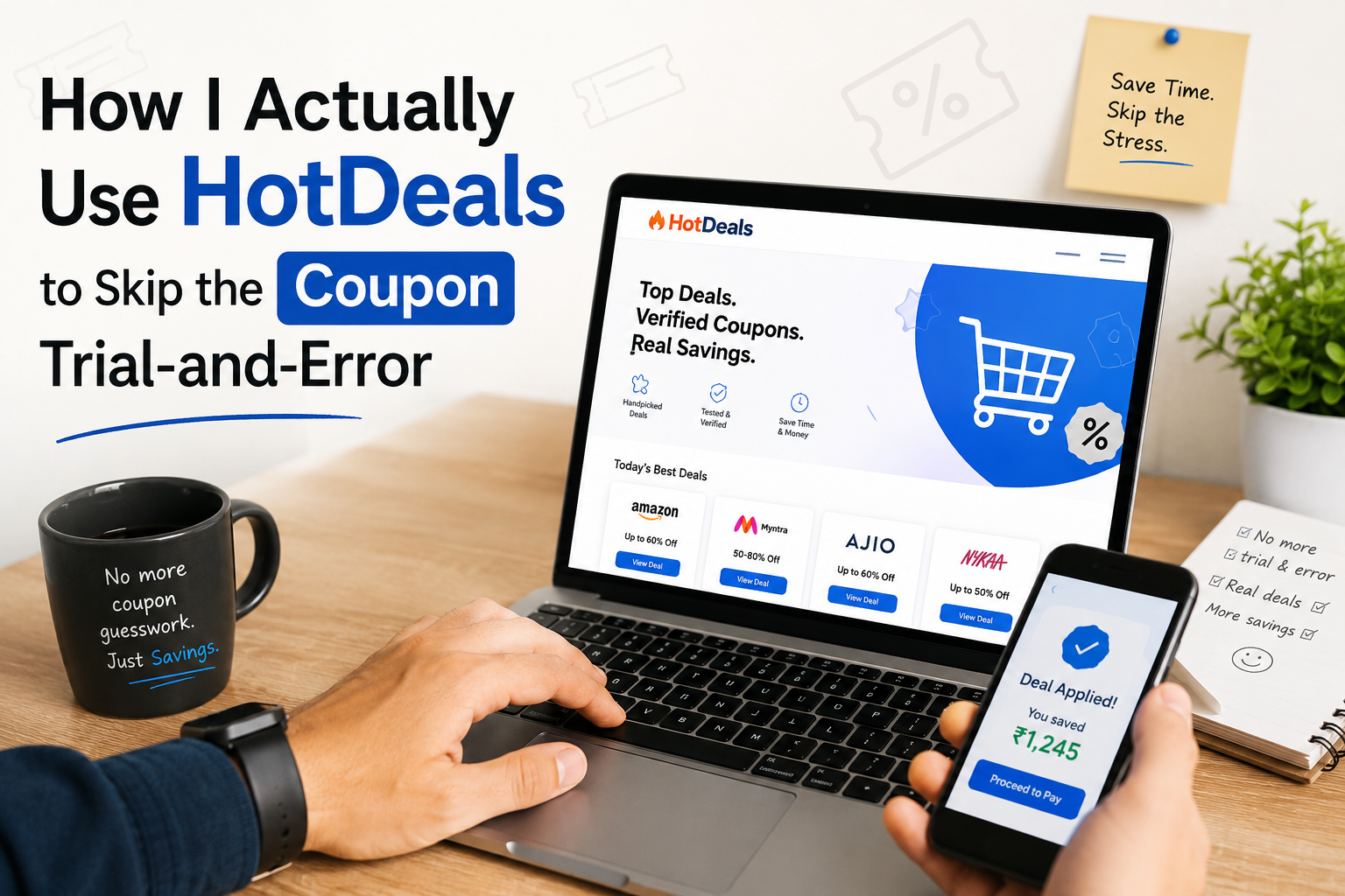 How I Actually Use HotDeals to Skip the Coupon Trial-and-Error