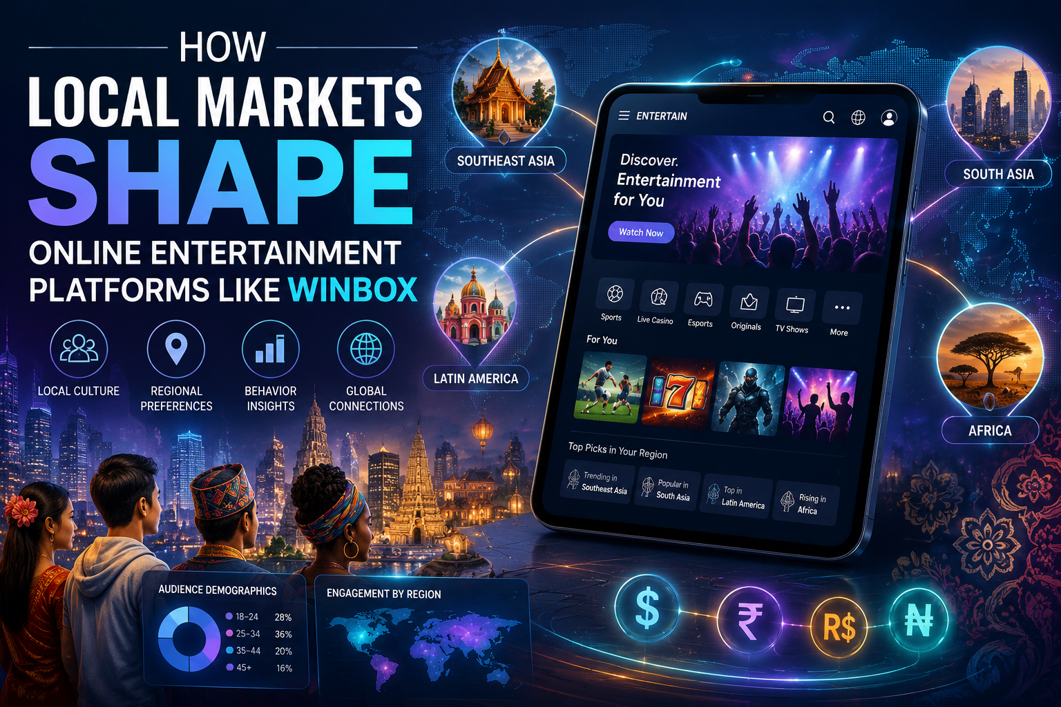 How Local Markets Shape Online Entertainment Platforms Like Winbox