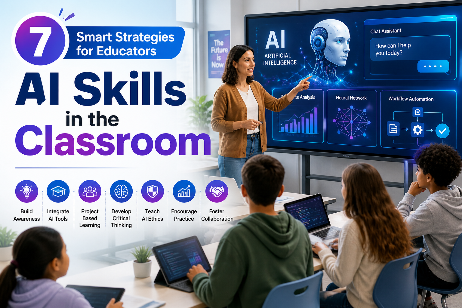 7 Strategies for Encouraging AI Skills Building in the Classroom: Tips for Educators