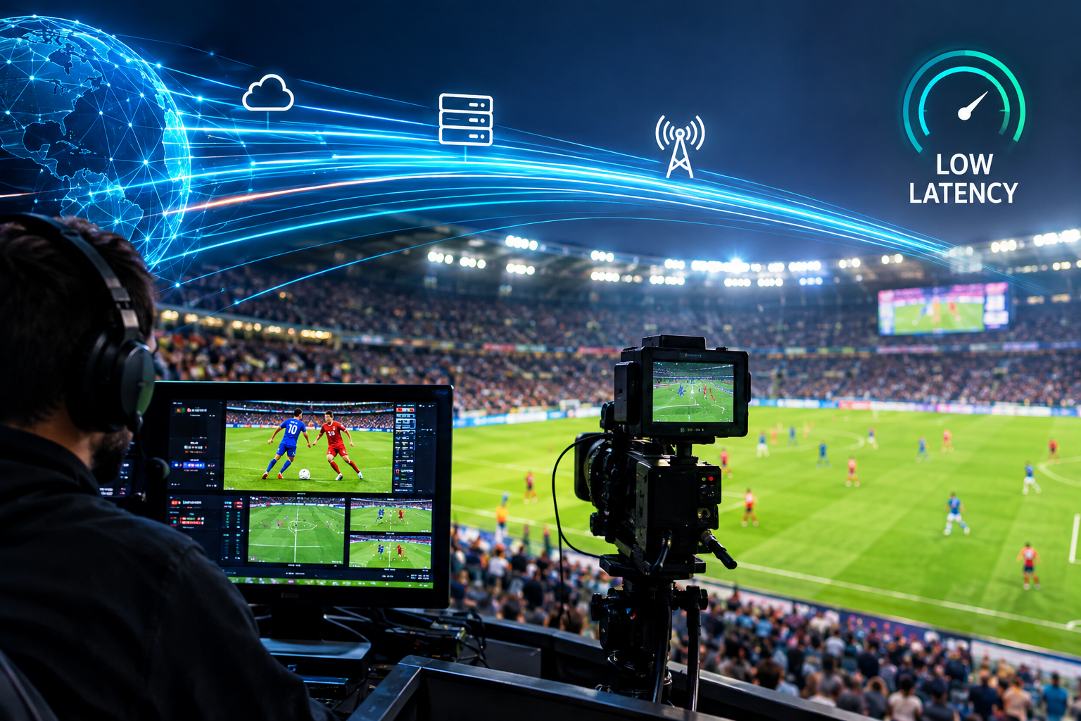 High Speed Data Networks Lower Delay Times For Live Sport Betting