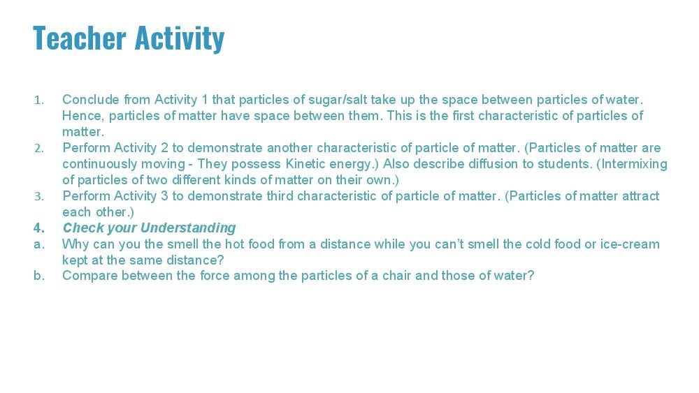 Teaching Material for Class 9 Chemistry – NCERT CBSE Handbook for Teachers