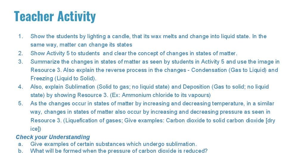 Teaching Material for Class 9 Chemistry – NCERT CBSE Handbook for Teachers