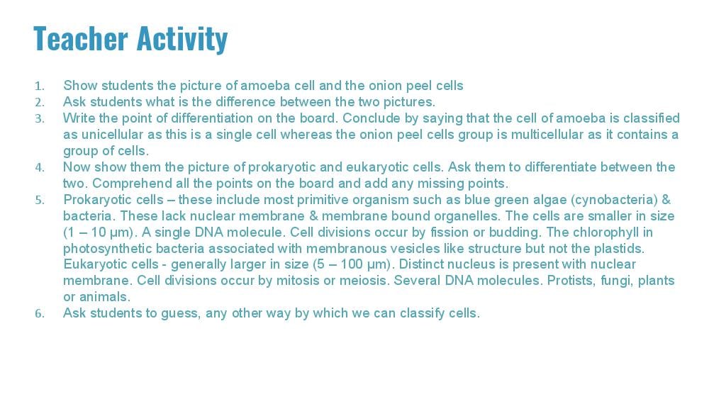 Teaching Material for Class 9 Biology – NCERT CBSE Handbook for Teachers