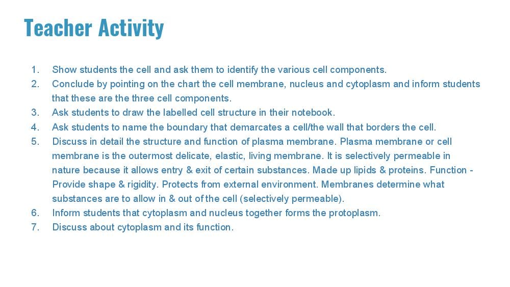 Teaching Material for Class 9 Biology – NCERT CBSE Handbook for Teachers