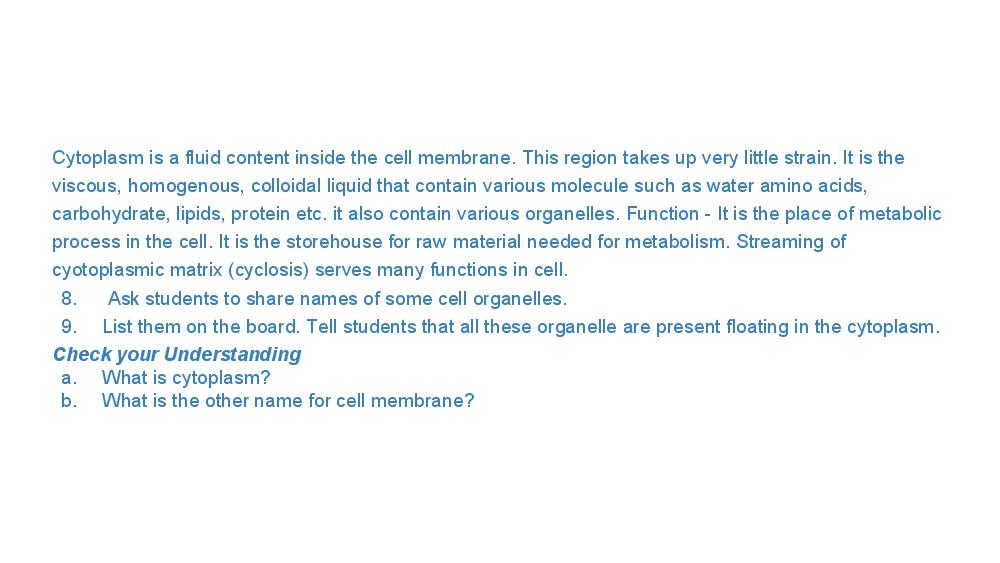 Teaching Material for Class 9 Biology – NCERT CBSE Handbook for Teachers