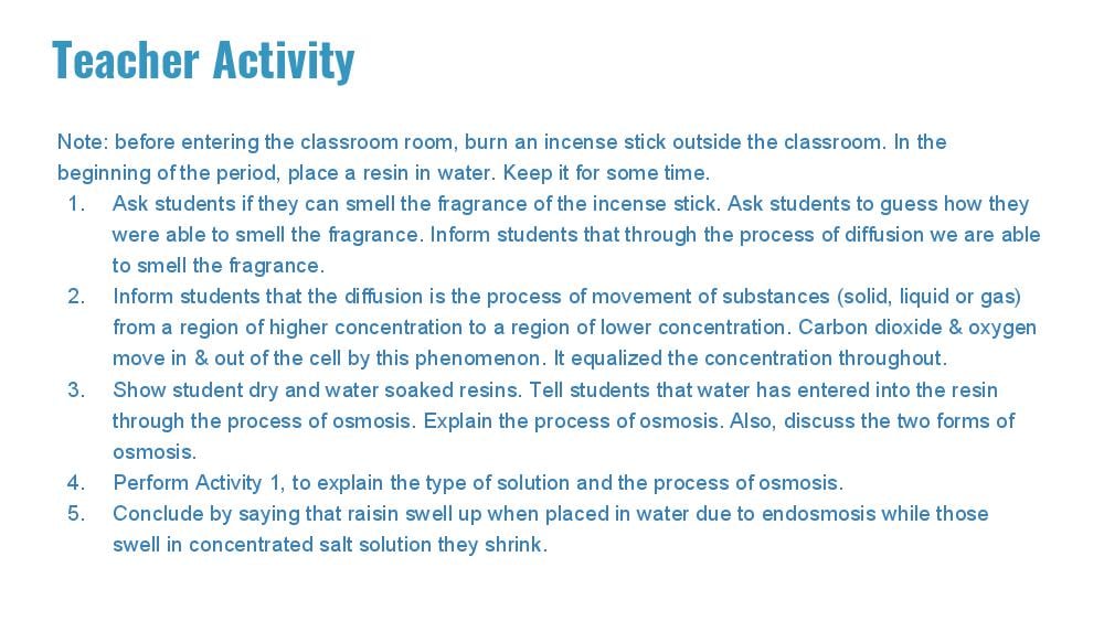 Teaching Material for Class 9 Biology – NCERT CBSE Handbook for Teachers