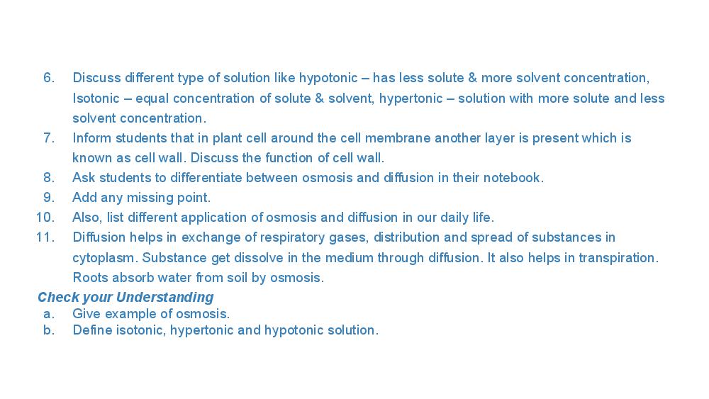 Teaching Material for Class 9 Biology – NCERT CBSE Handbook for Teachers