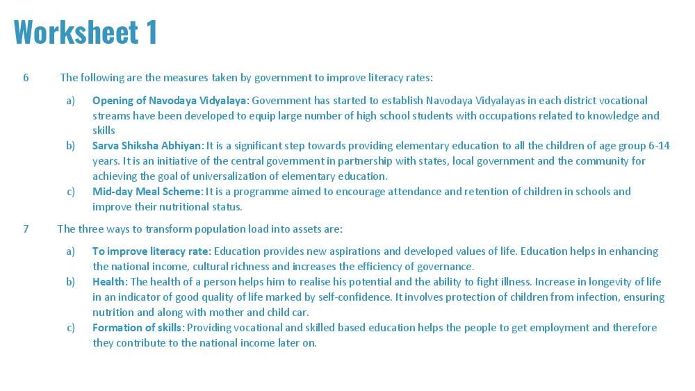 Teaching Material for Class 9 Economics – NCERT CBSE Handbook for Teachers