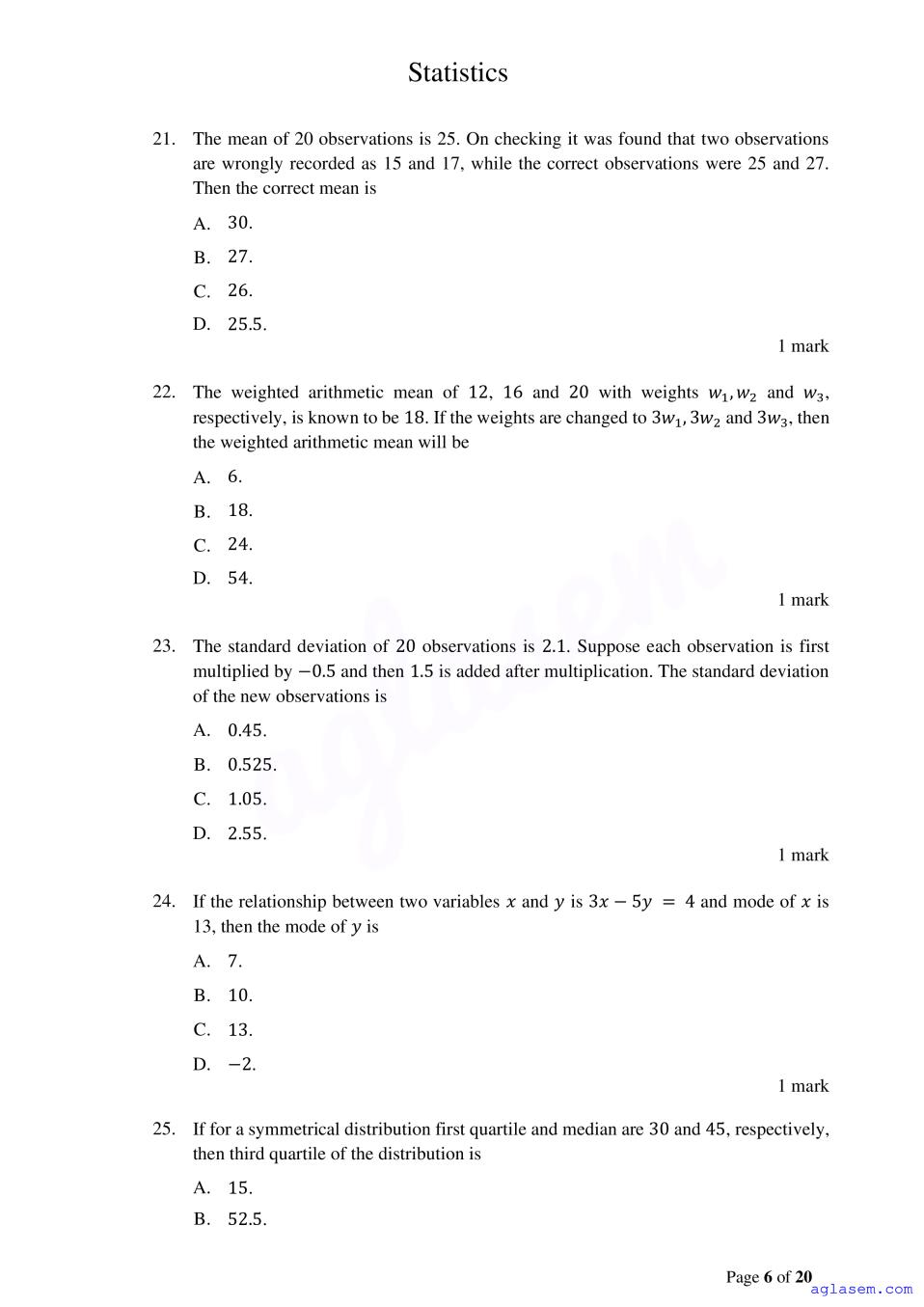 ACET 2023 Question Papers PDF with Solutions (3 Sessions)