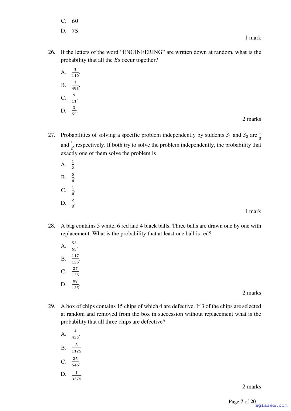 ACET 2023 Question Papers PDF with Solutions (3 Sessions)