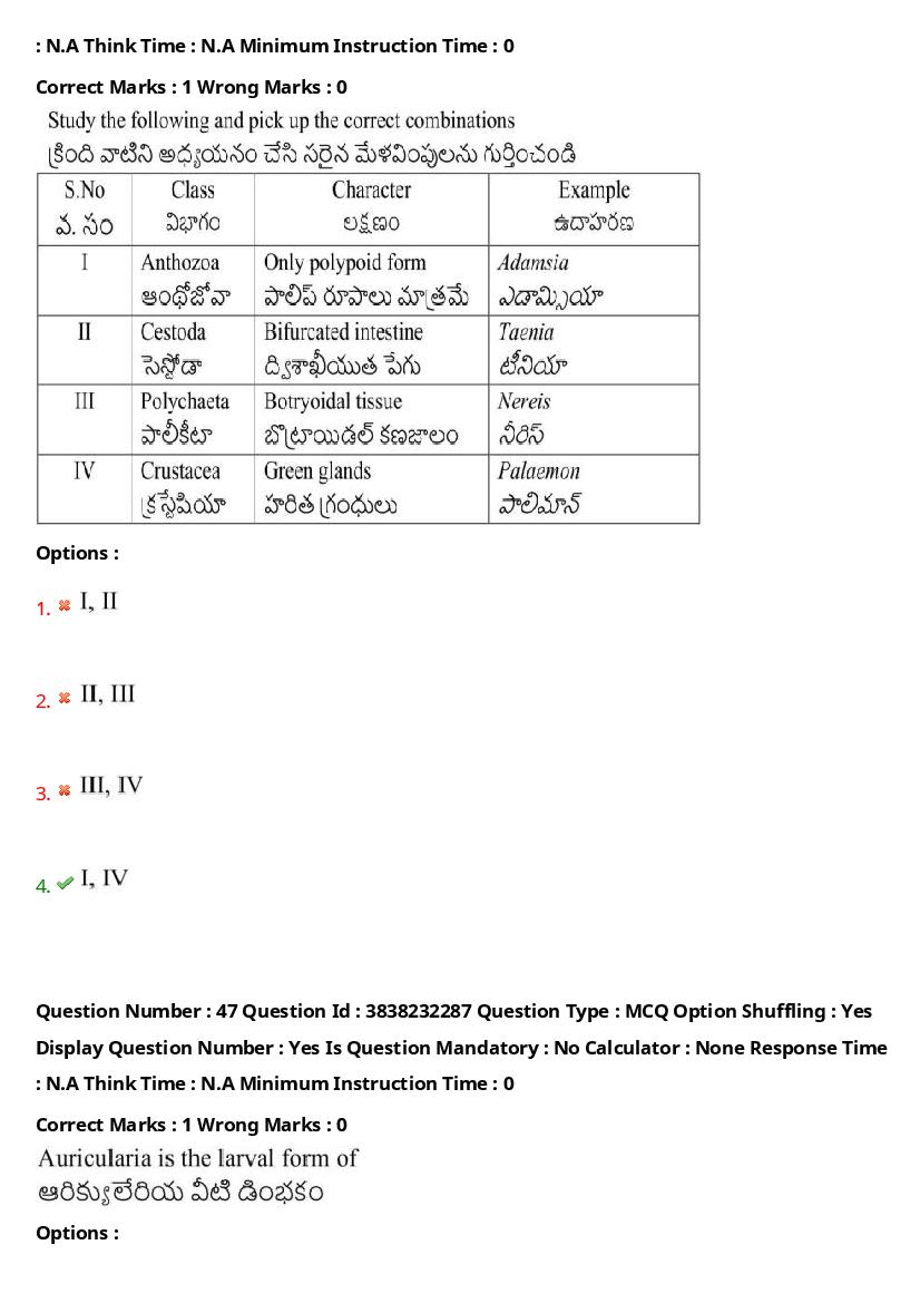 TS EAPCET 2024 Question Paper PDF with Answers (10 Shift-wise Papers)