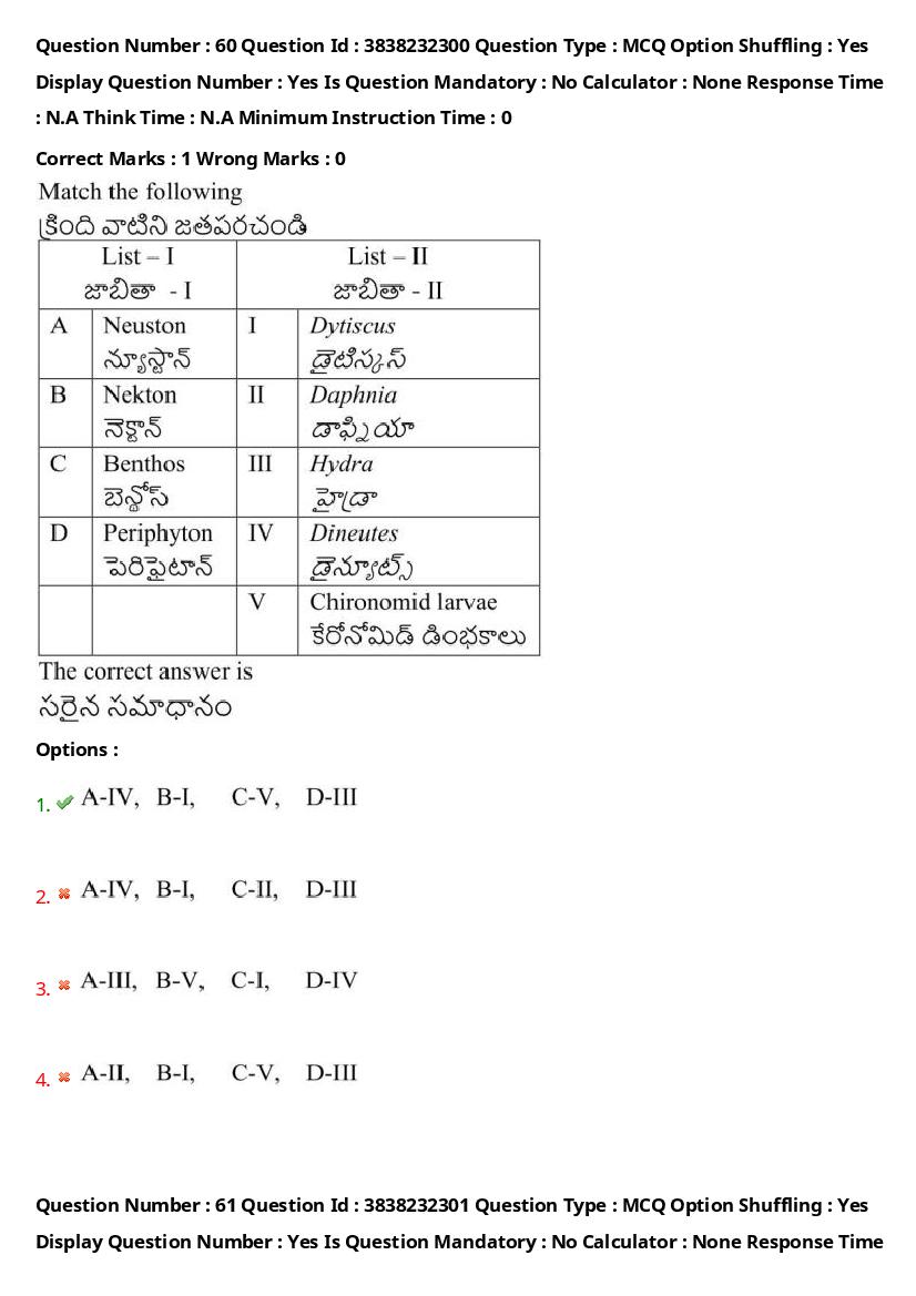 TS EAPCET 2024 Question Paper PDF with Answers (10 Shift-wise Papers)
