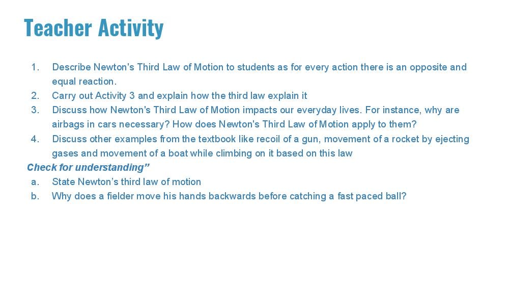 Teaching Material for Class 9 Physics – NCERT CBSE Handbook for Teachers