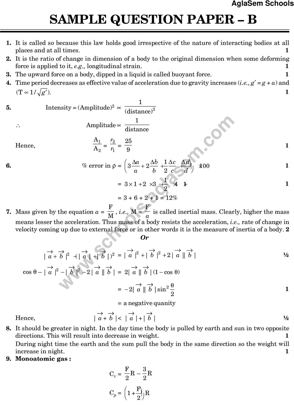 cbse-class-11-sample-paper-for-physics-set-b