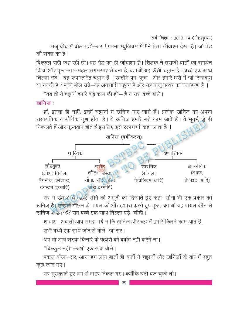 Bihar Board Class 7 Geography Book (PDF) (Hamari Duniya)