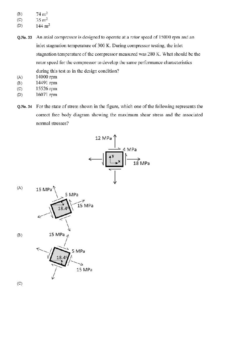 GATE 2020 Question Papers PDF with Answer Keys (27 Papers)