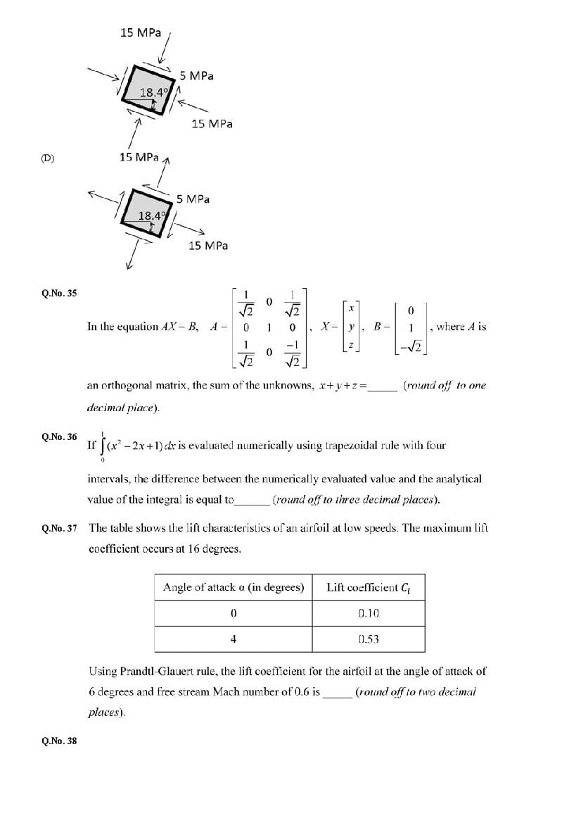 GATE 2020 Question Papers PDF with Answer Keys (27 Papers)