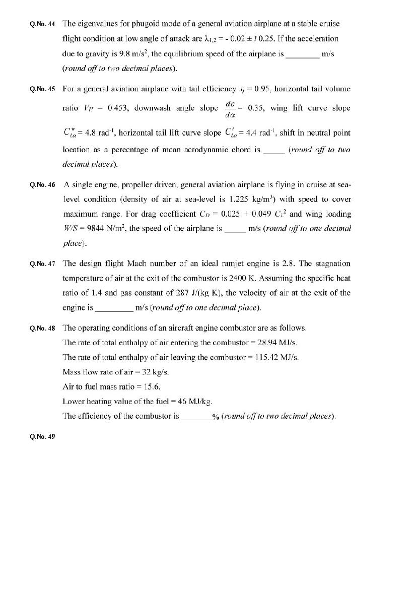GATE 2020 Question Papers PDF with Answer Keys (27 Papers)