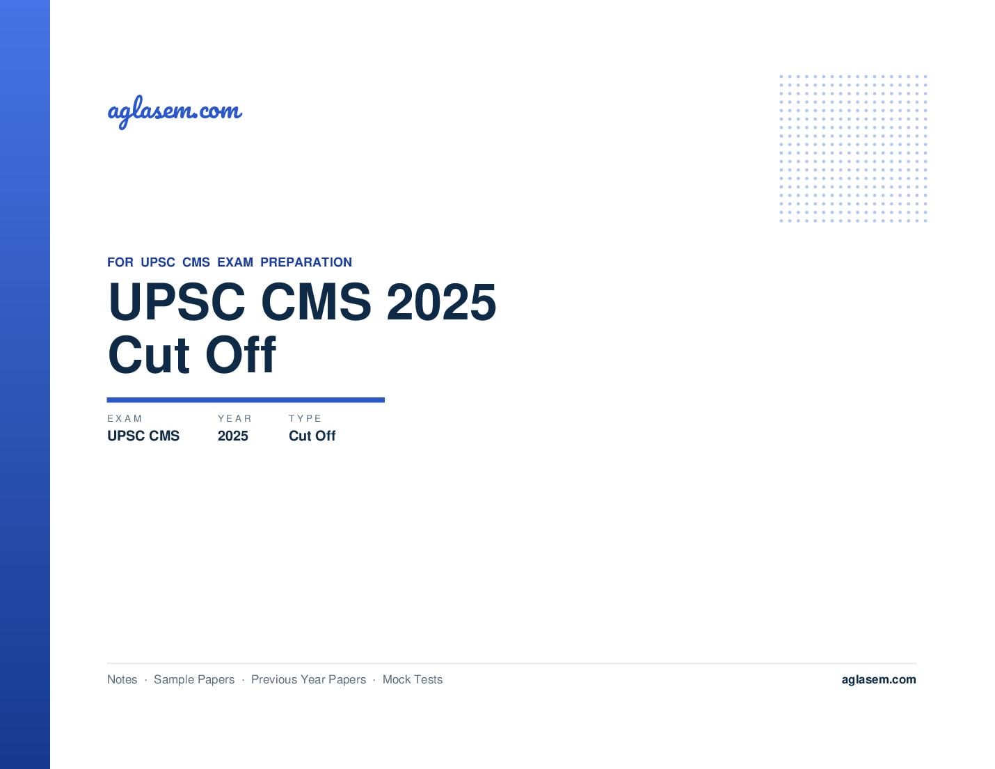 UPSC CMS 2025 Cut Off - Page 1 of 2