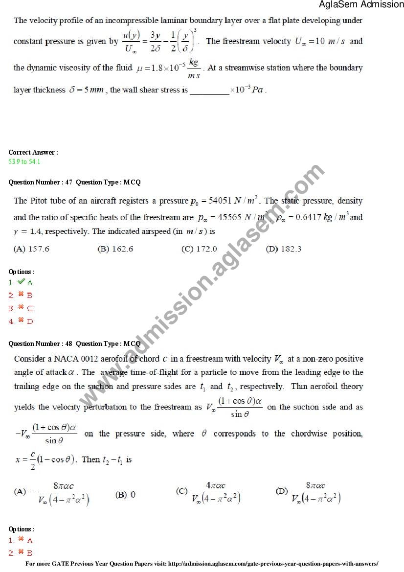 GATE 2015 Question Papers PDF with Answers (30 Papers)