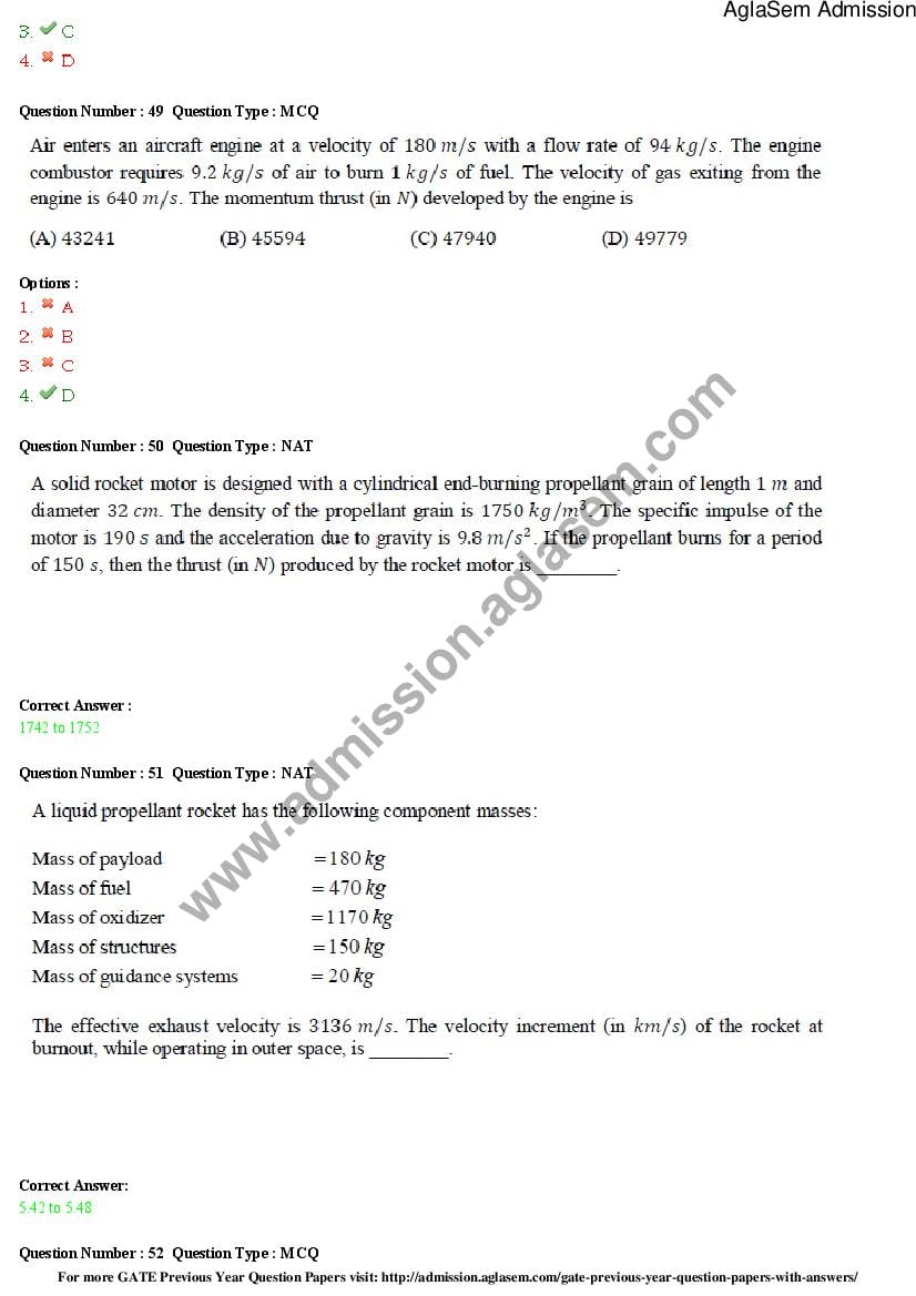 GATE 2015 Question Papers PDF with Answers (30 Papers)