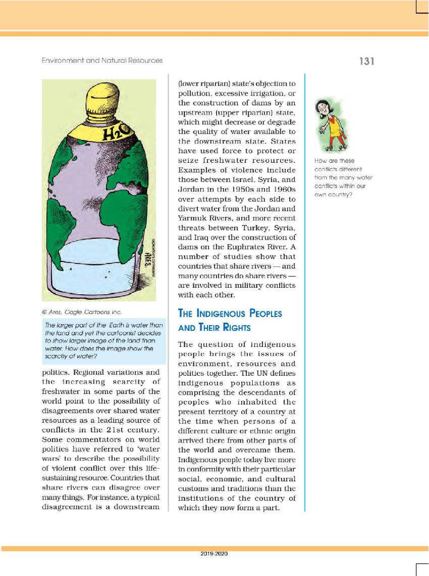 NCERT Book Class 12 Political Science Chapter 8 Environment and Natural Resources NCERT Book Class 12 Political Science Chapter 8 Environment and Natural Resources