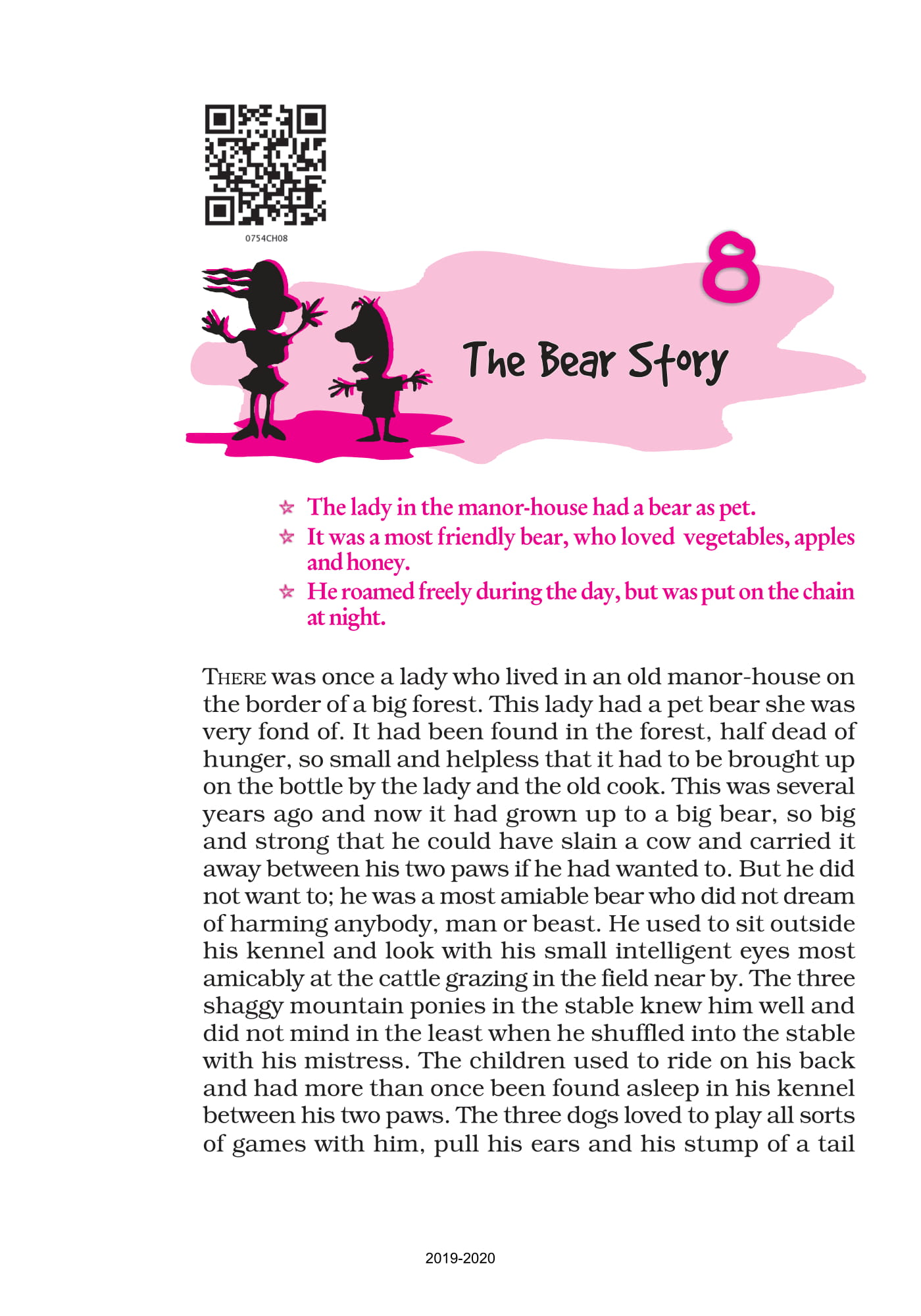 cbse-class-7-english-the-alien-hand-chapter-8-the-bear-story-cbse