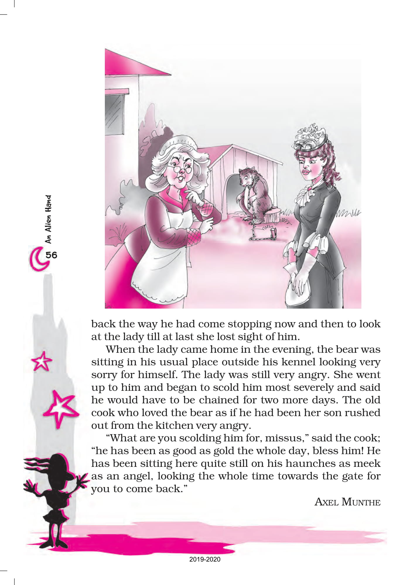 ncert-book-class-7-english-an-alien-hand-chapter-8-the-bear-story