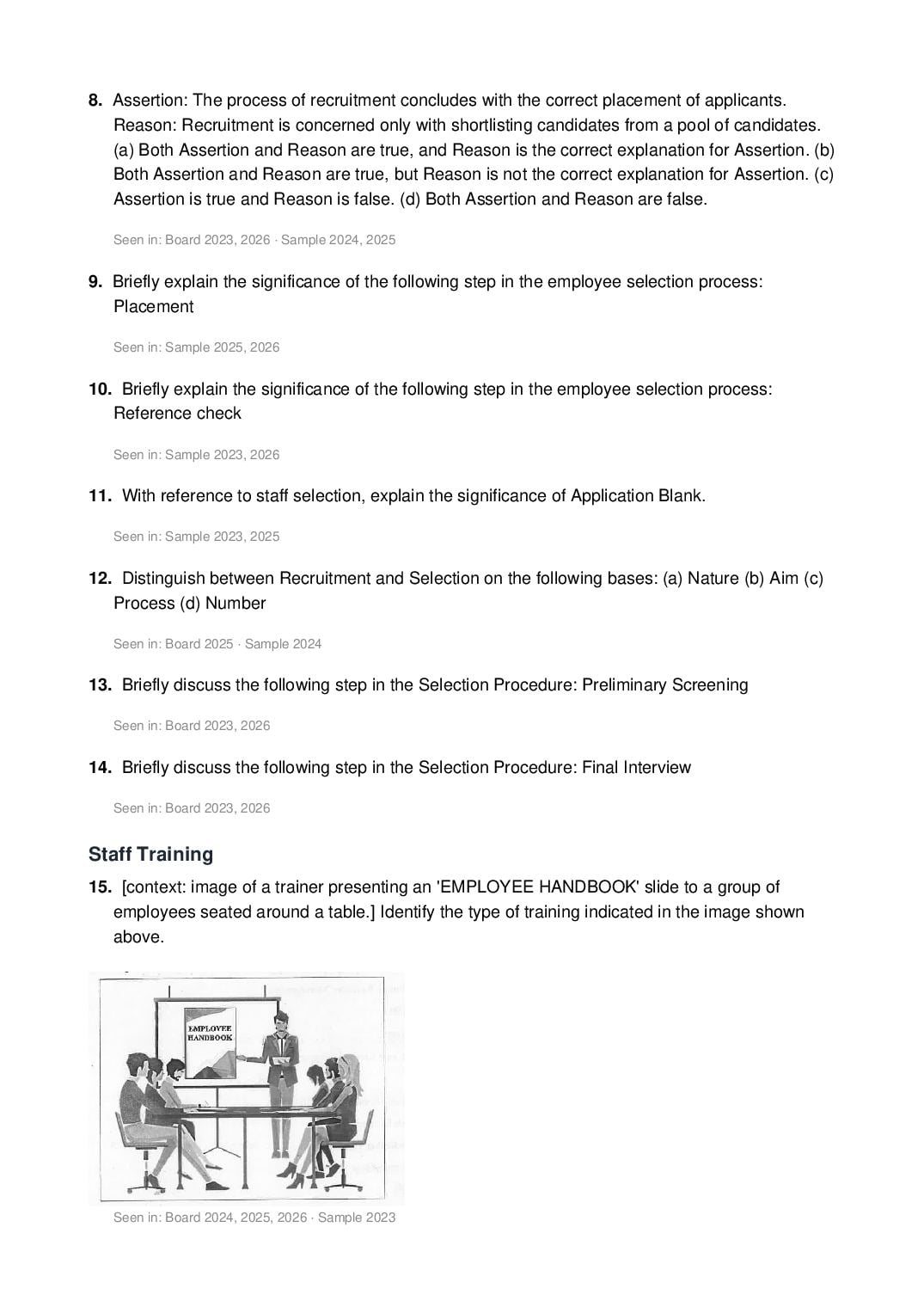 ISC Class 12 Business Studies Important Questions 2027 (PDF)