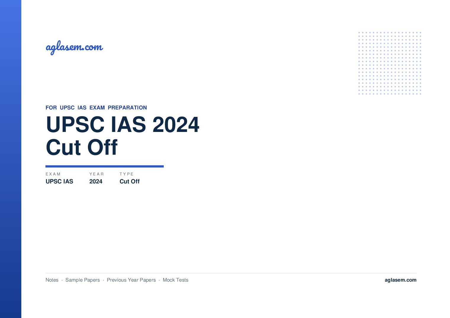 UPSC IAS 2024 Cut Off - Page 1 of 3