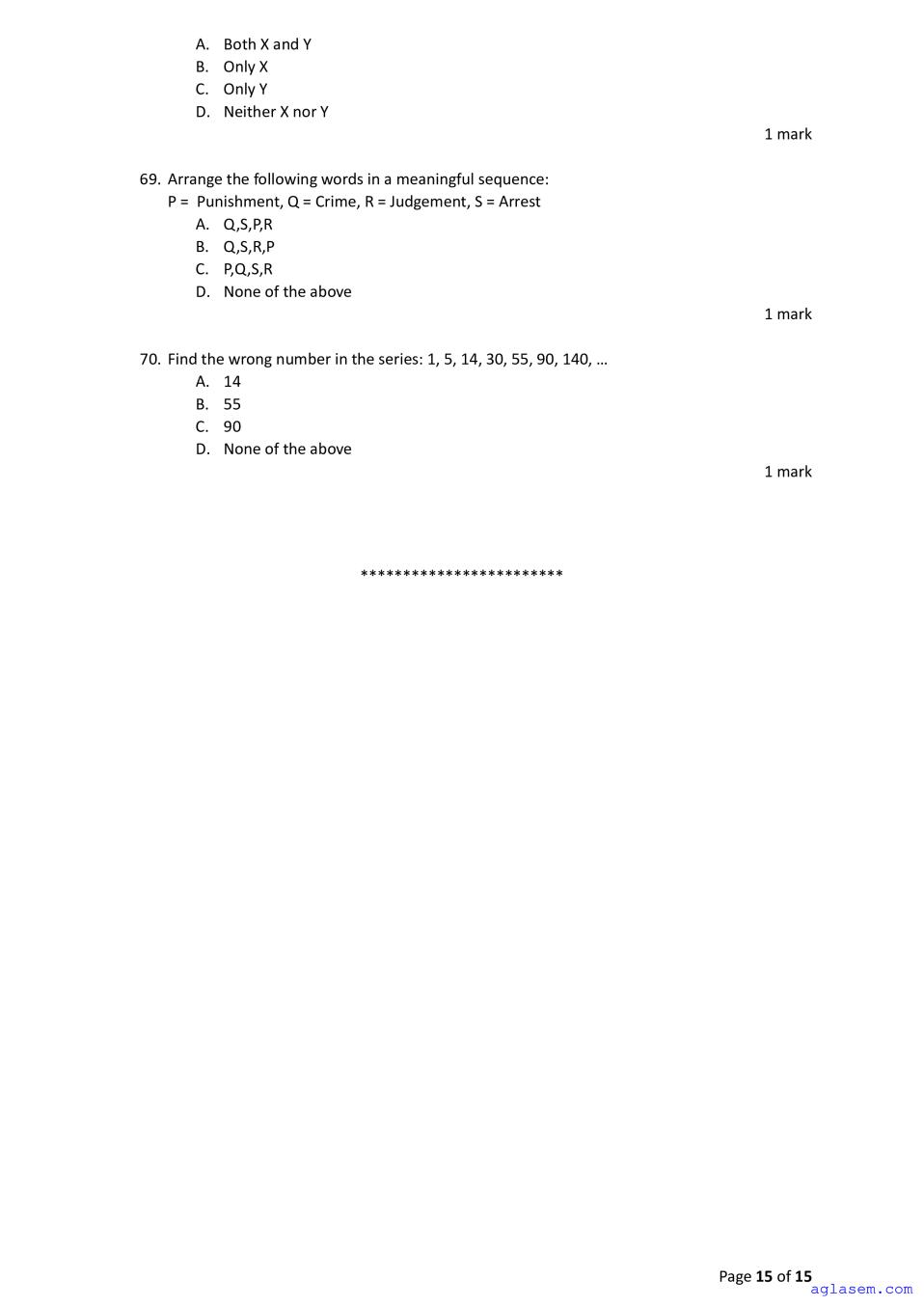 ACET 2024 Question Papers PDF with Solutions (3 Sessions)