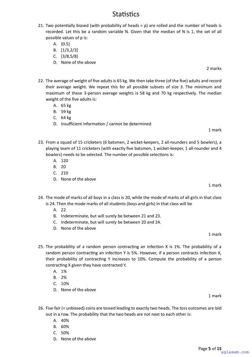 ACET 2024 Question Papers PDF with Solutions (3 Sessions)