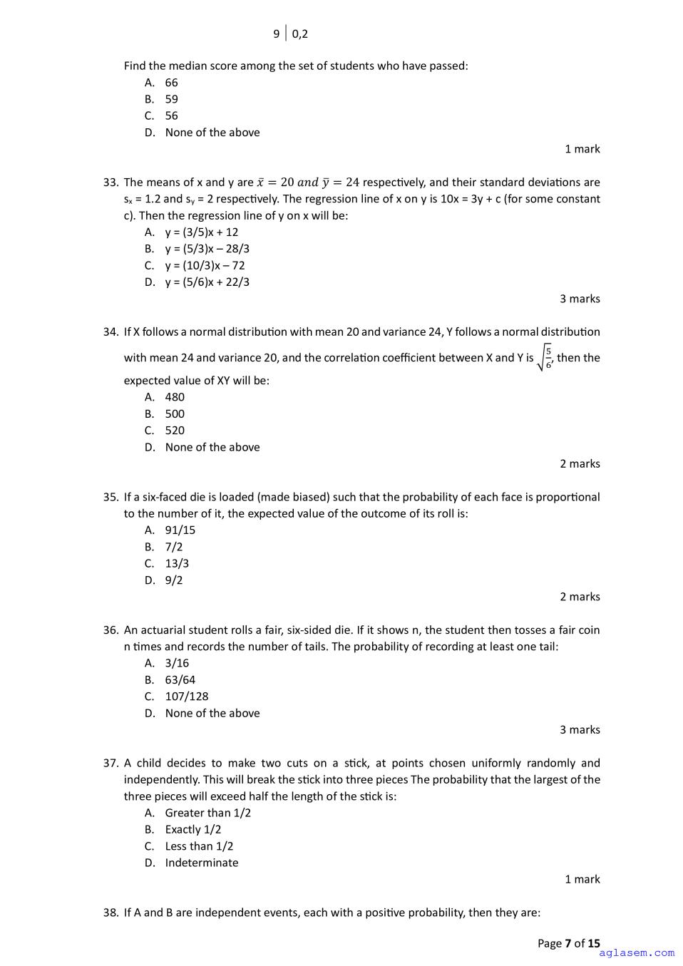 ACET 2024 Question Papers PDF with Solutions (3 Sessions)