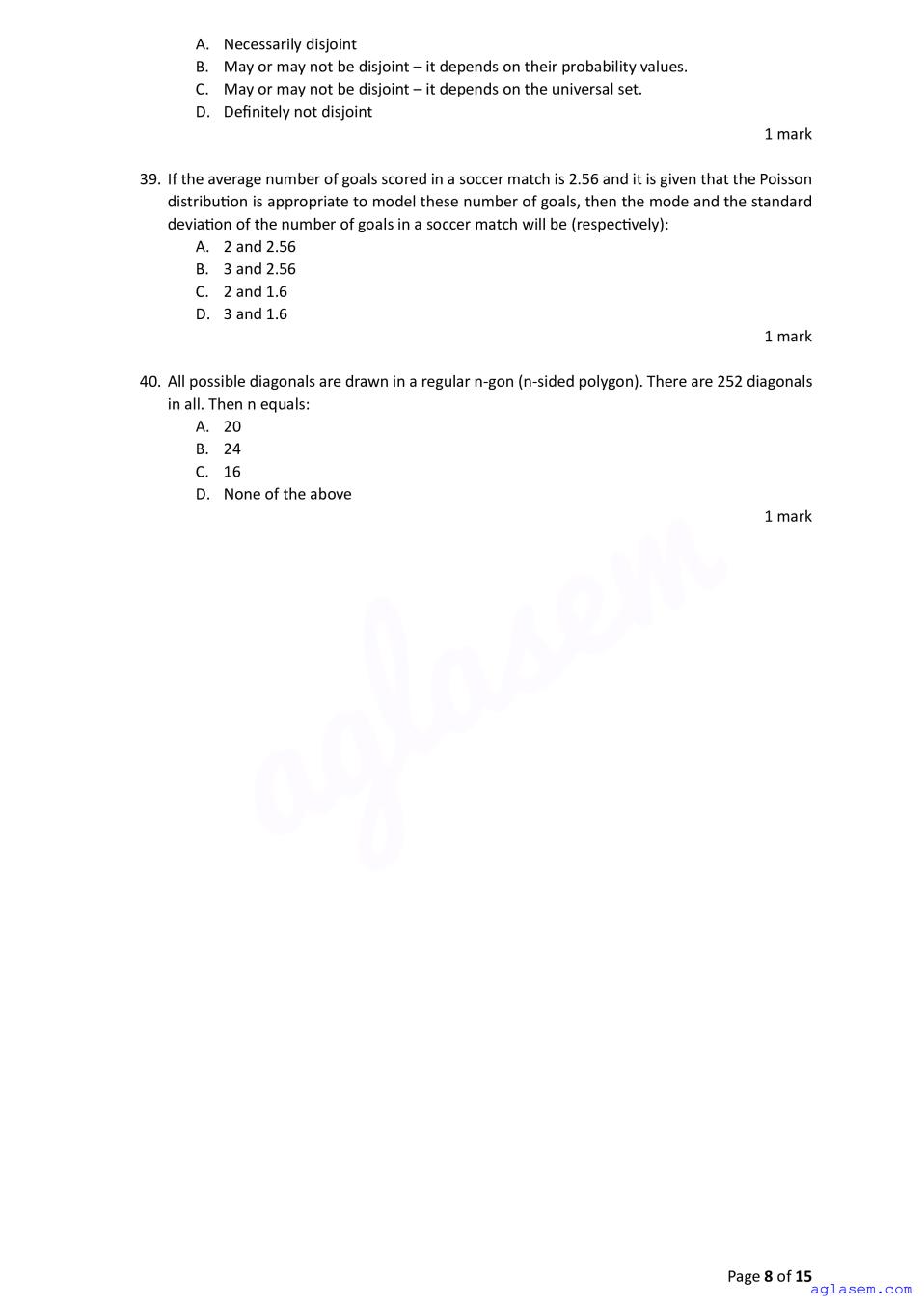 ACET 2024 Question Papers PDF with Solutions (3 Sessions)