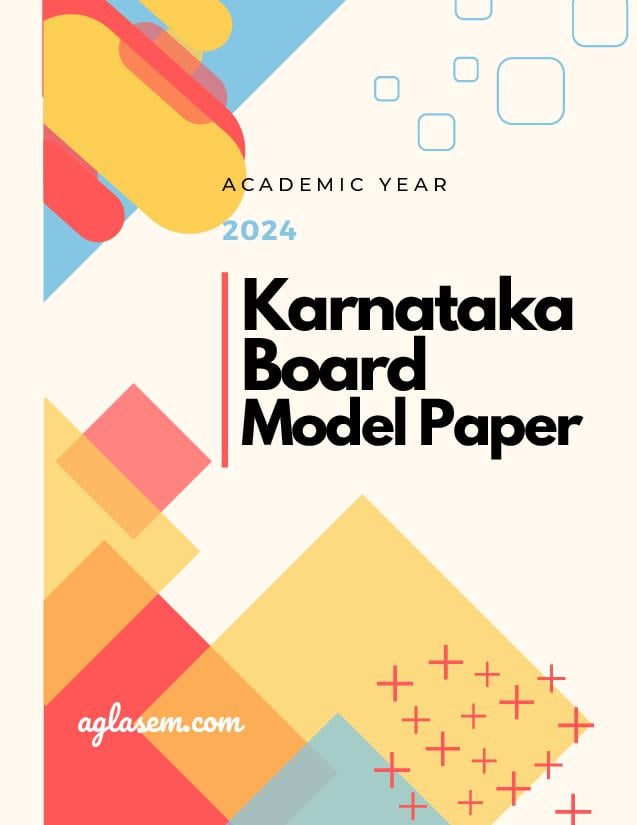 Karnataka 9th Model Question Paper 2024 Hindi - Page 1