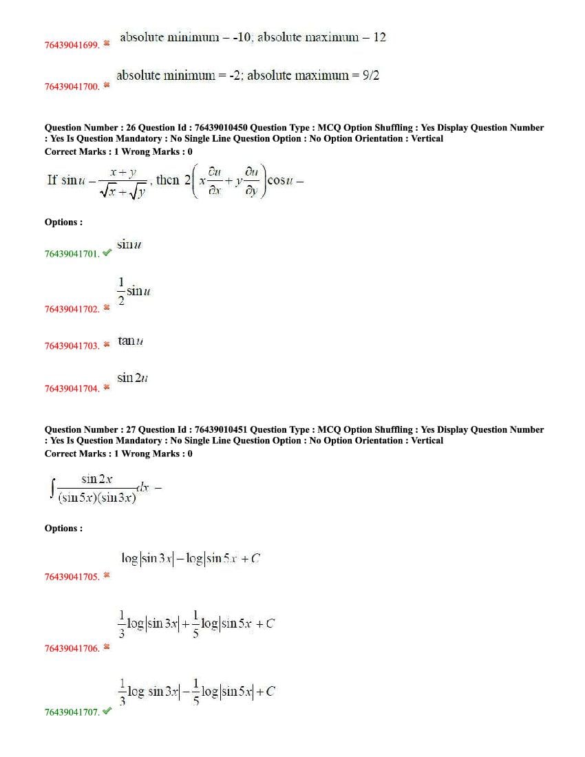 TS ECET 2020 Question Paper PDF with Answer Key (10 Papers)