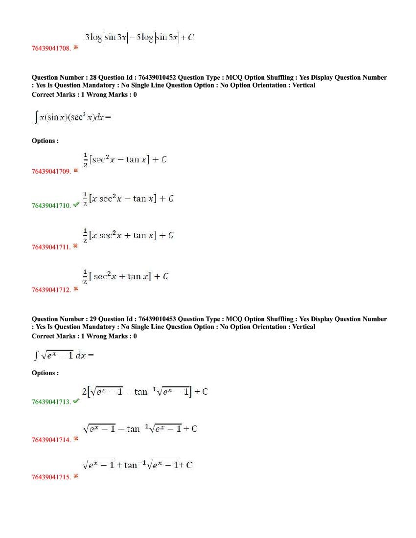 TS ECET 2020 Question Paper PDF with Answer Key (10 Papers)