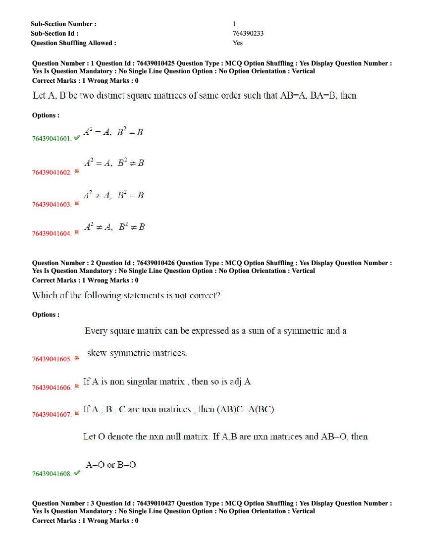 TS ECET 2020 Question Paper PDF with Answer Key (10 Papers)
