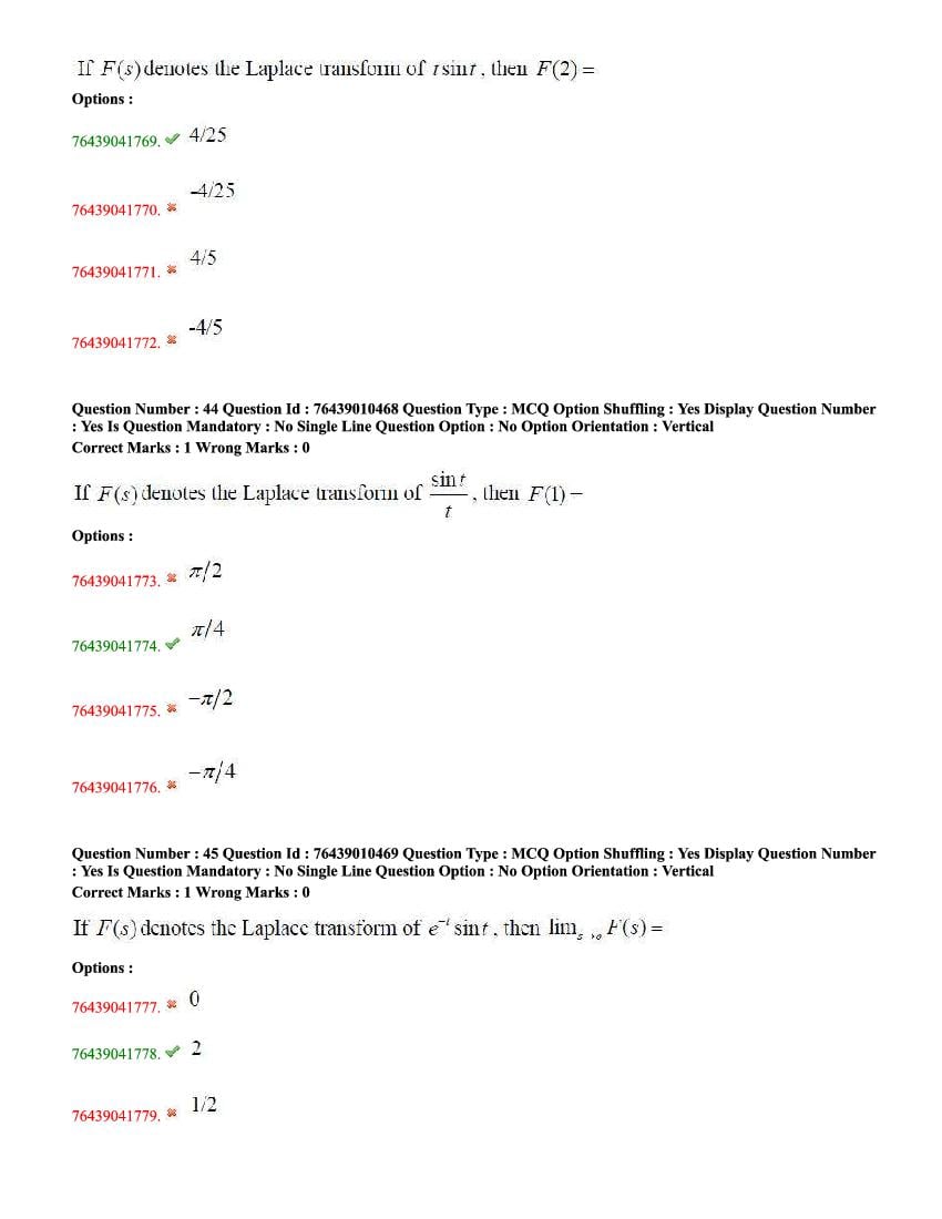 TS ECET 2020 Question Paper PDF with Answer Key (10 Papers)