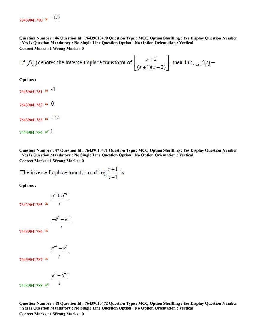 TS ECET 2020 Question Paper PDF with Answer Key (10 Papers)