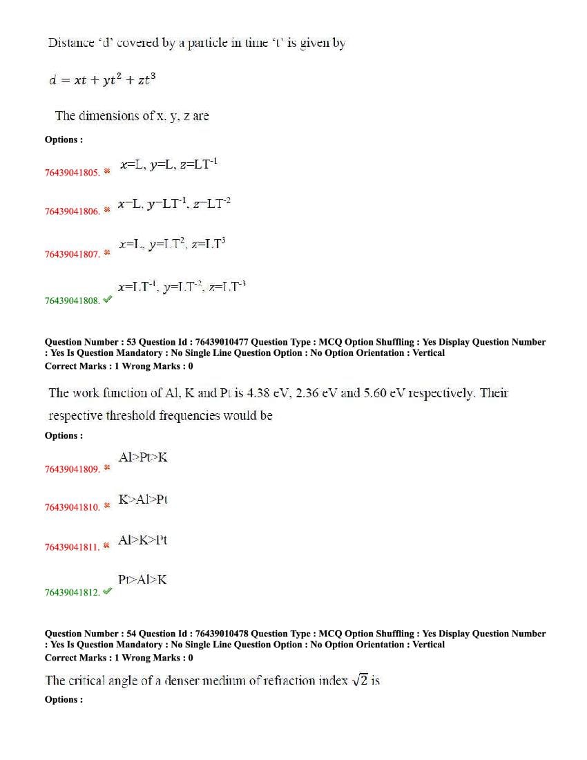 TS ECET 2020 Question Paper PDF with Answer Key (10 Papers)