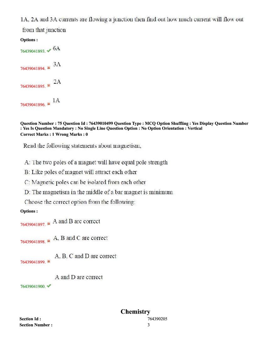 TS ECET 2020 Question Paper PDF with Answer Key (10 Papers)