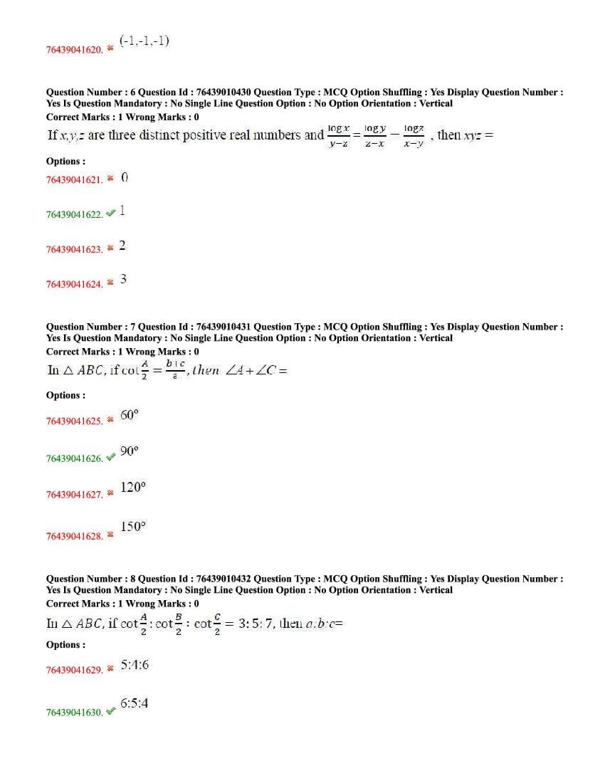 TS ECET 2020 Question Paper PDF with Answer Key (10 Papers)
