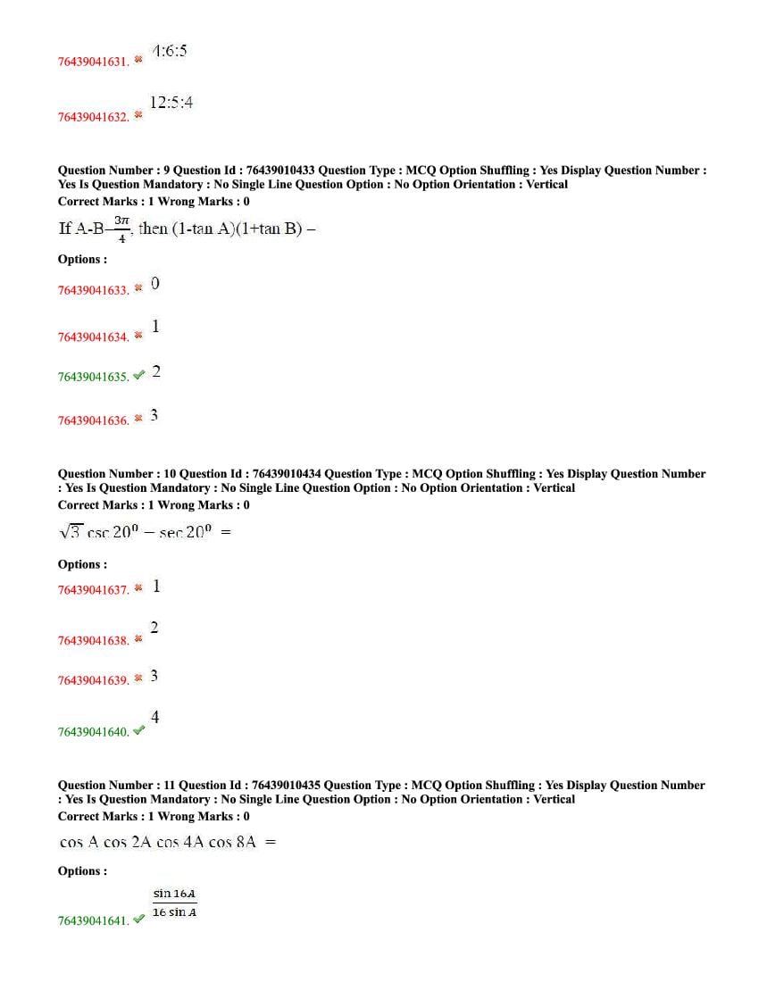 TS ECET 2020 Question Paper PDF with Answer Key (10 Papers)