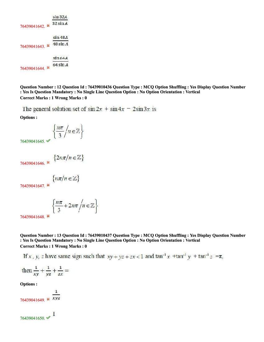 TS ECET 2020 Question Paper PDF with Answer Key (10 Papers)