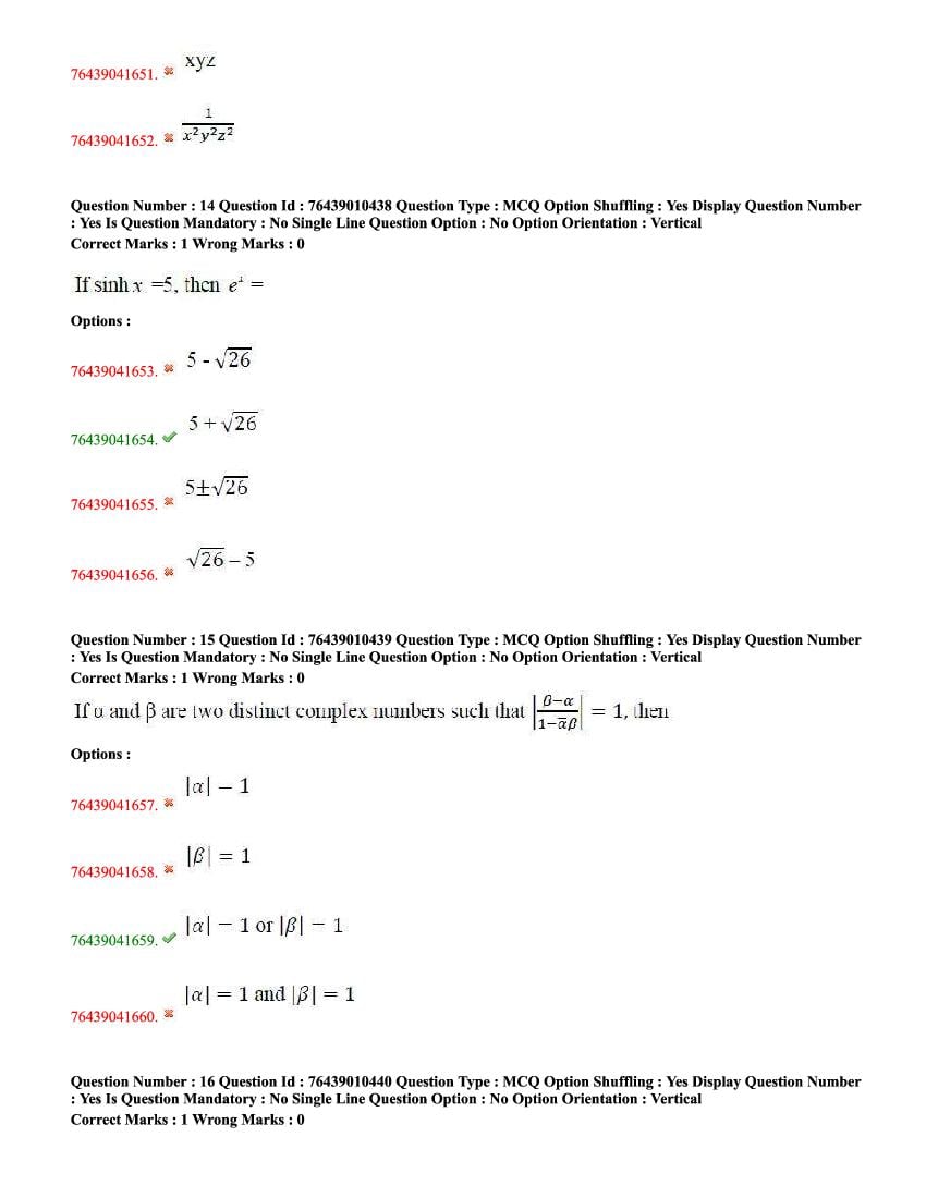 TS ECET 2020 Question Paper PDF with Answer Key (10 Papers)
